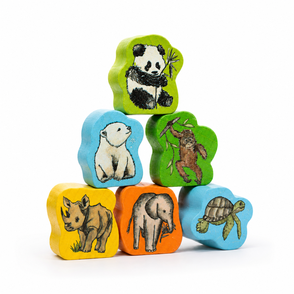 VORBESTELLBAR: Thekendisplay SchokoSchatz für Kids / Edition "Kleine Tierhelden" mit HABA  (Display inkl. 18 SchokoSchätze)