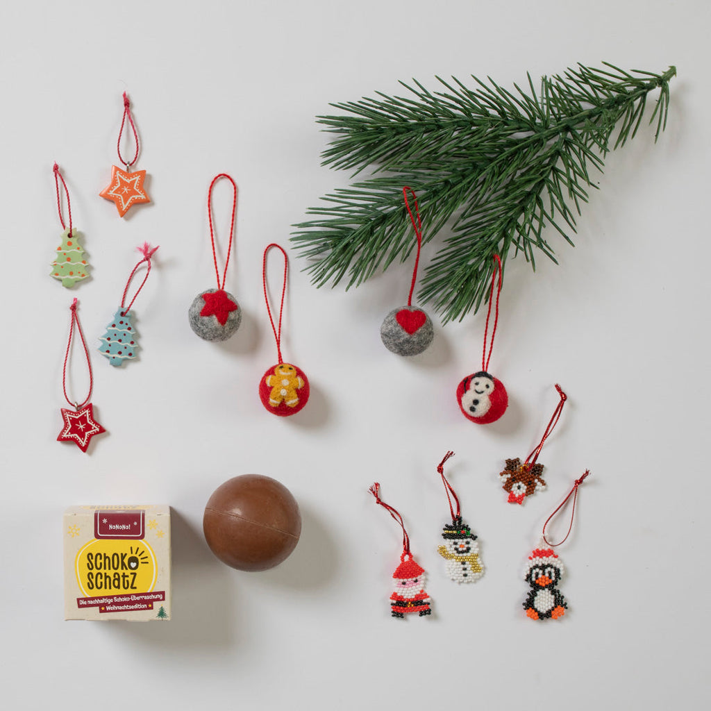 Vorbestellbar: Thekendisplay SchokoSchatz "Weihnachtsedition"  (Display inkl. 18 SchokoSchätze)